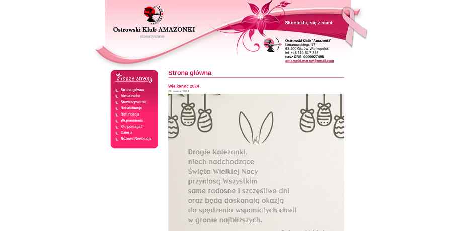 OSTROWSKI KLUB AMAZONKI W OSTROWIE WIELKOPOLSKIM
