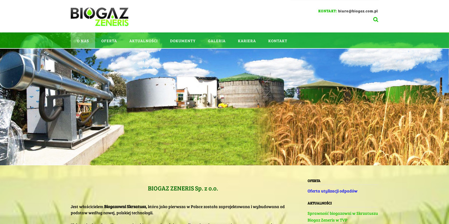BIOGAZ ZENERIS TECH SP Z O O