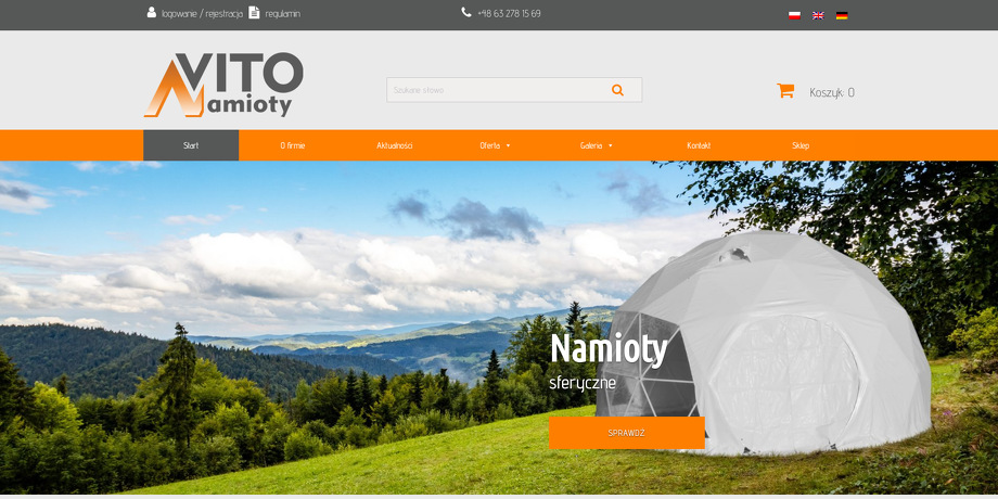 VITO Namioty