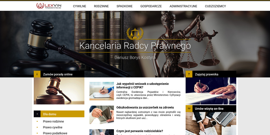 Kancelaria Radcy Prawnego Dariusz Kostyra