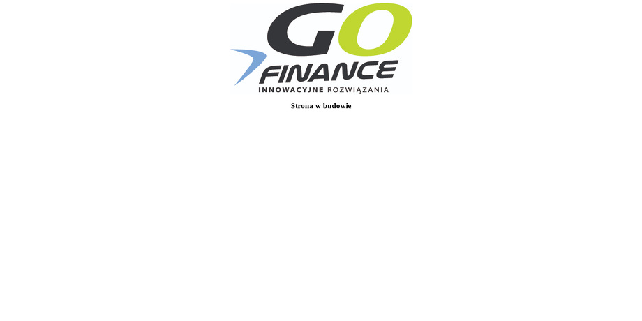 GO FINANCE S A SPÓŁKA KOMANDYTOWA