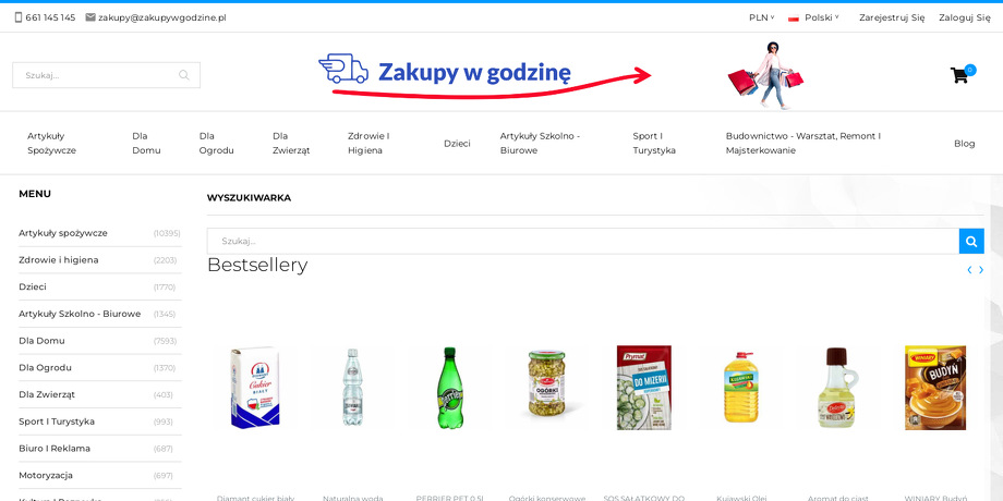 Zakupy w godzinę