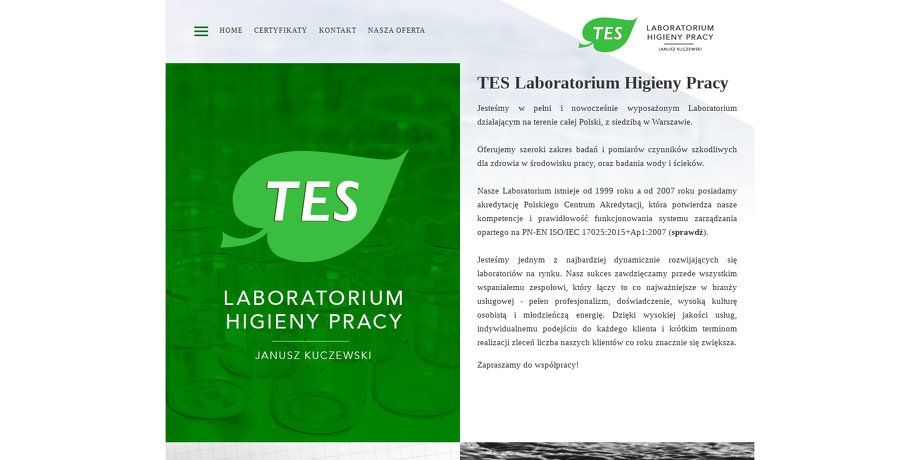 TES Laboratorium Higieny Pracy Janusz Kuczewski