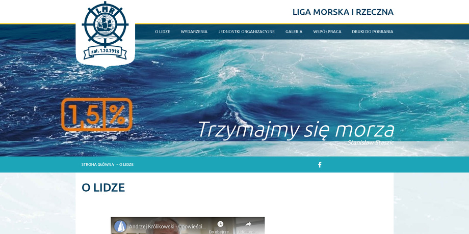 LIGA MORSKA I RZECZNA