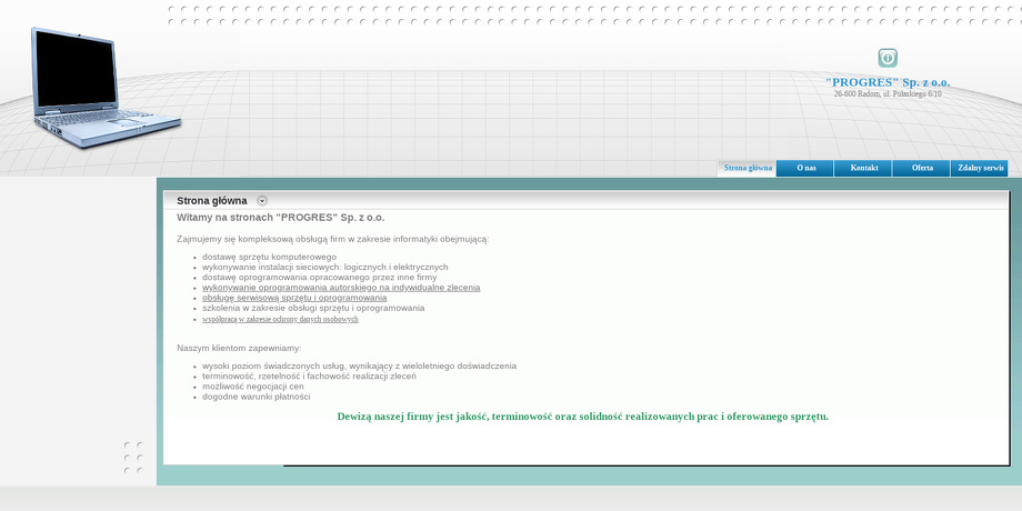 PROGRES SP Z O O
